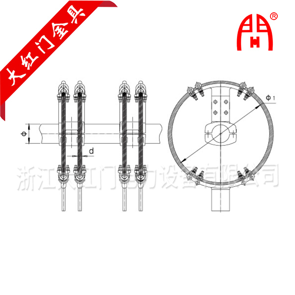 管母線消振環(huán)組裝圖MGTA-2
