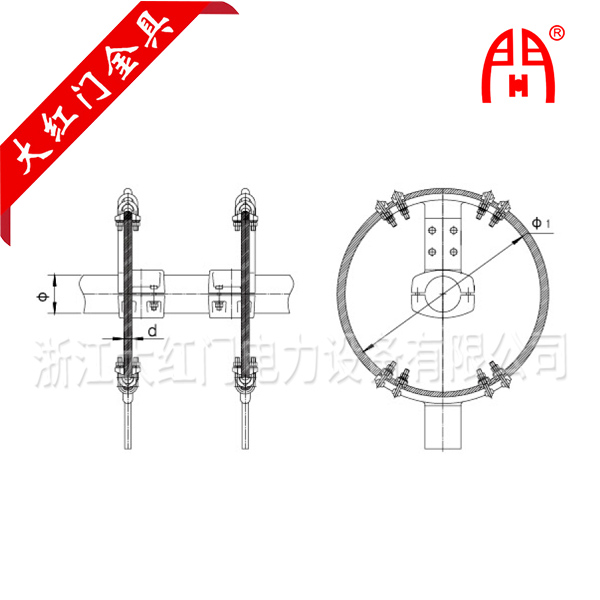 管母線消振環(huán)組裝圖MGTA-1