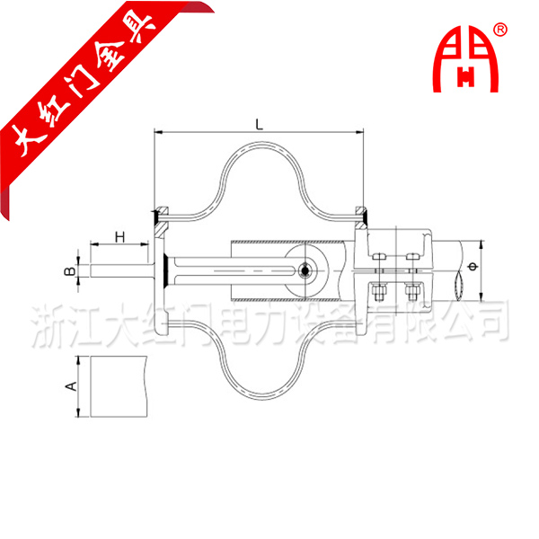 WISZS型管母線間伸縮線夾